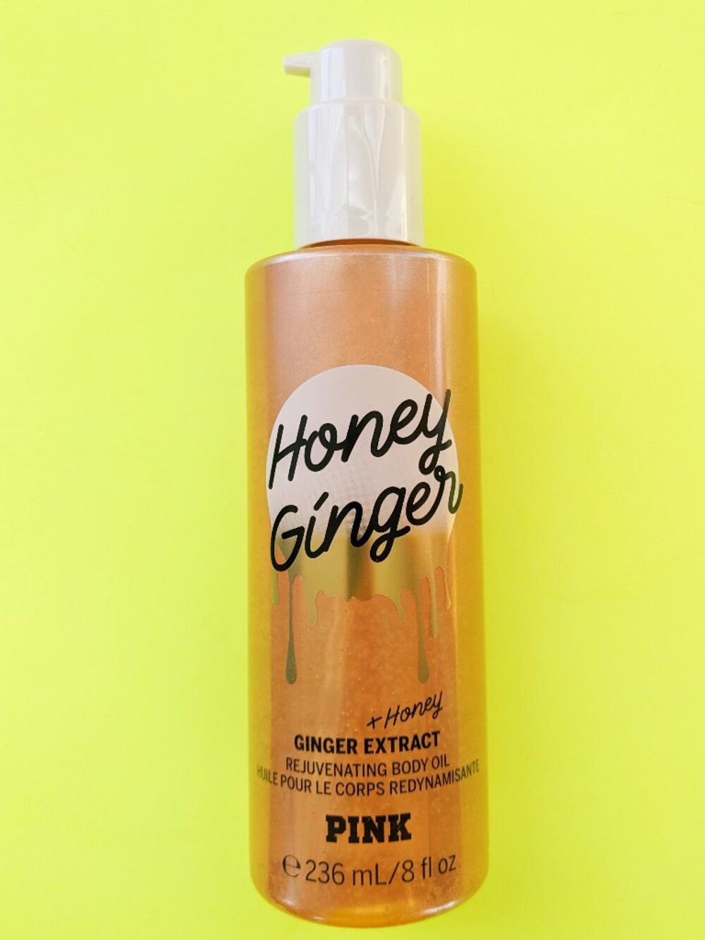 Victoria's Secret PINK Honey Ginger Rejuvenating Body Oil
